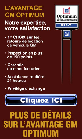 Groupe Gravel Avantage GM Optimum